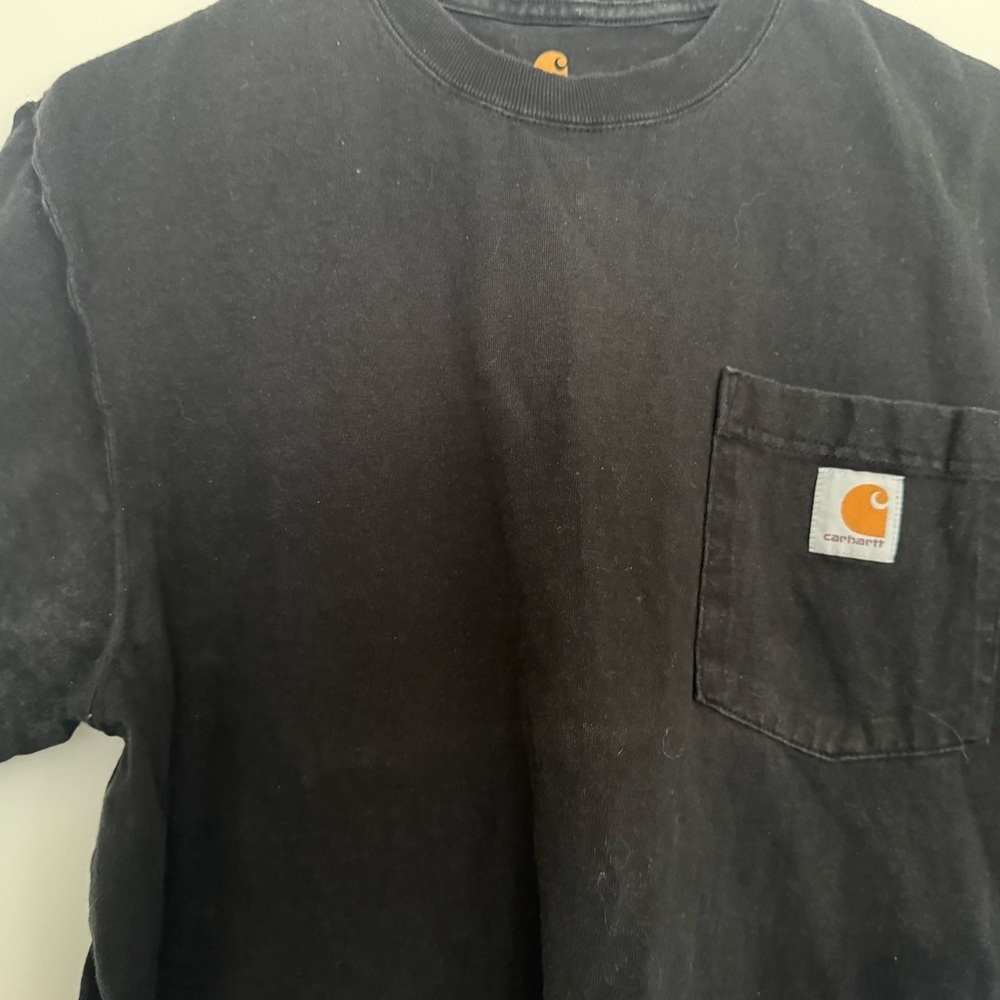 Carhartt Men's Dark Tee with Pocket - Picture 3 of 5